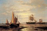 Abraham Hulk Snr Twilight Sails painting